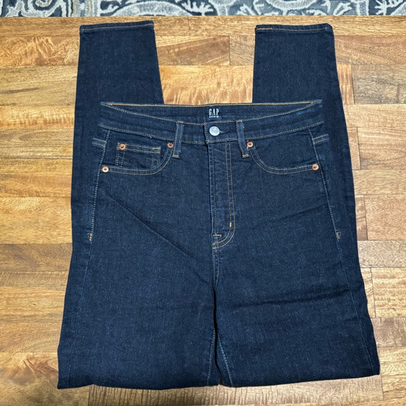 GAP Sky High Rise True Skinny Jeans 4 27 Regular - Picture 3 of 5
